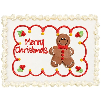 Christmas Gingerbread Cake