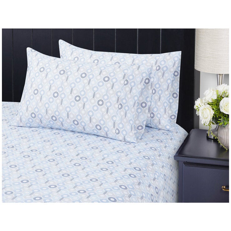 South Point Home Fashions Microfiber Queen 6 Piece Sheet Set Geo South Point Home Fashions Microfiber Queen 6 Piece Sheet Set Geo