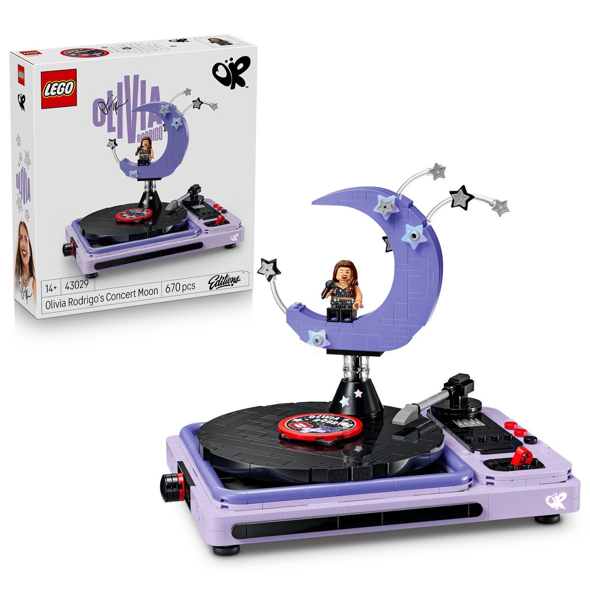 LEGO Editions Olivia Rodrigo’s Concert Moon 43029 LEGO Editions Olivia Rodrigo’s Concert Moon 43029