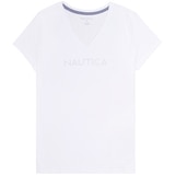 Nautica Solid Tee - White