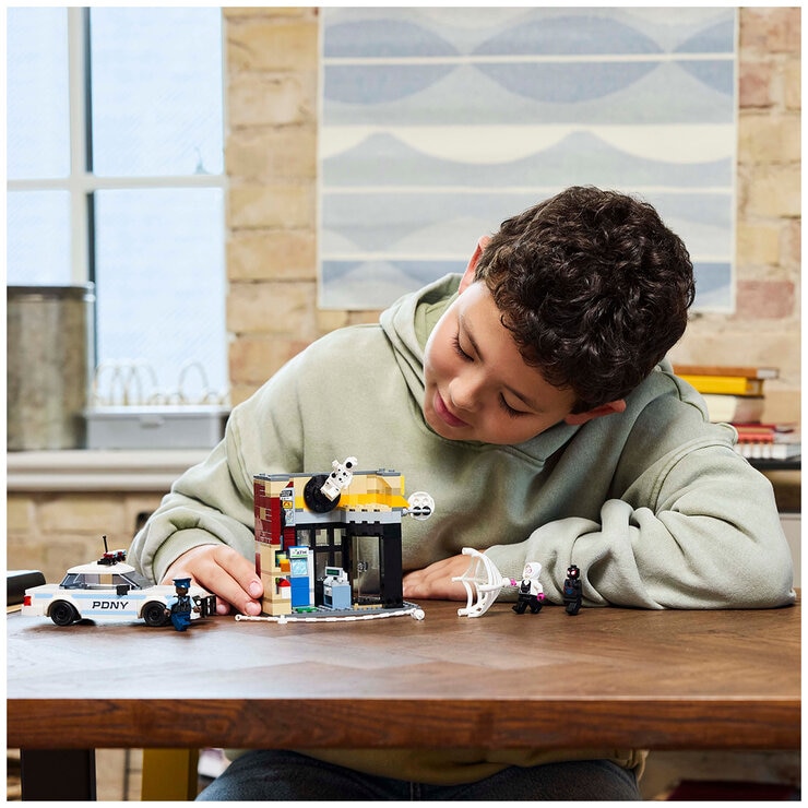 LEGO Marvel Spider-Verse Miles Morales vs The Spot 76311