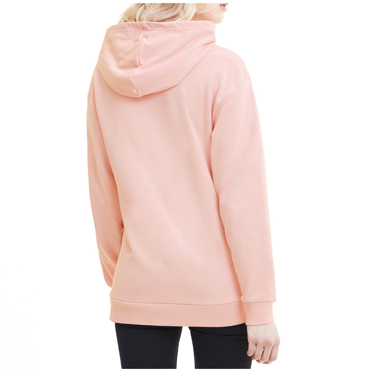 Puma Women's Elongated Hoodie - Peach