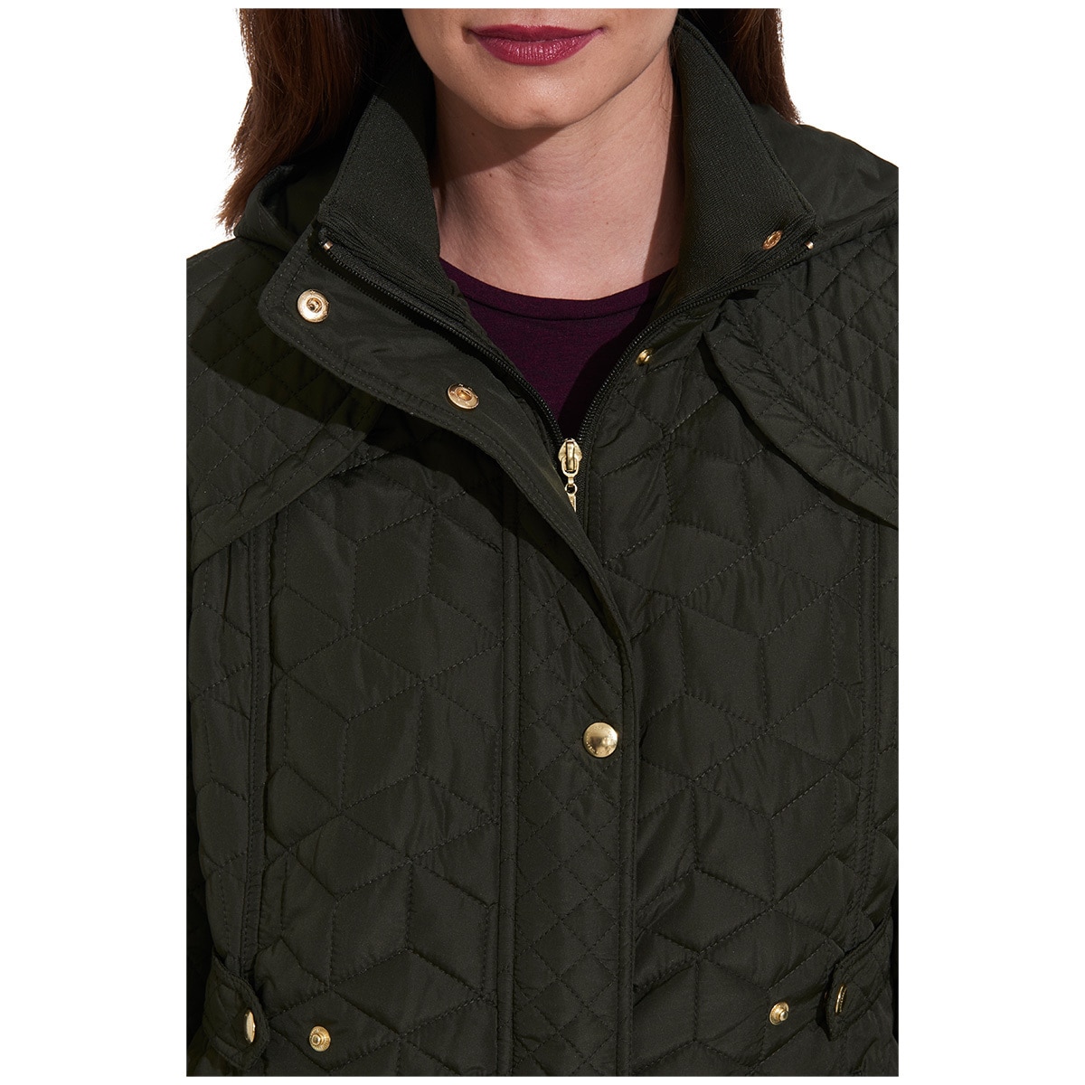 Weatherproof Quilted Jacket - Kelp