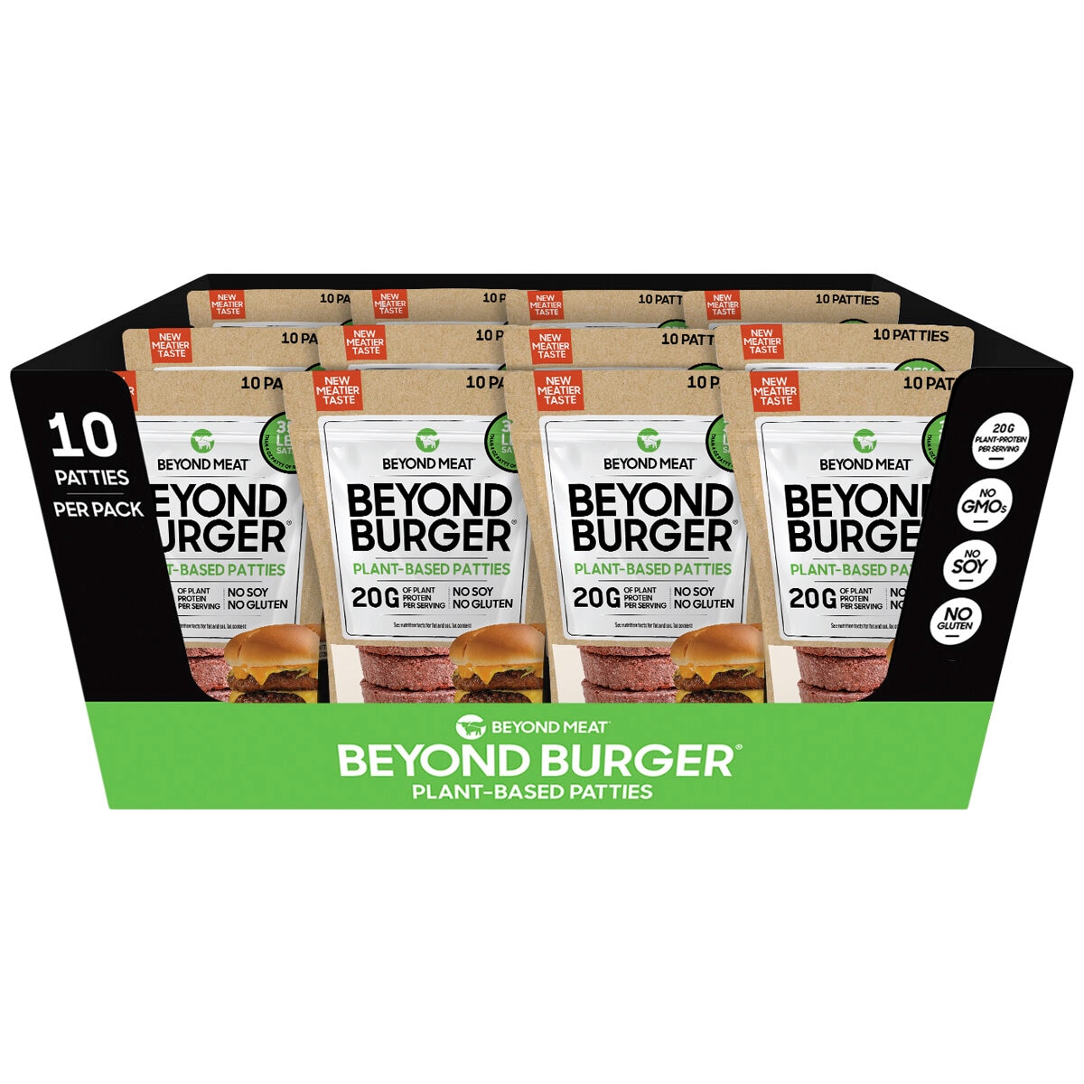 Beyond Meat Beyond Burger Plant-based Patties 10 x 113g