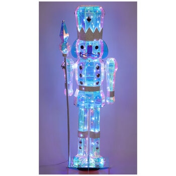 Prismatic Iridescent Figurine With Built-In LED Lights 91.4cm