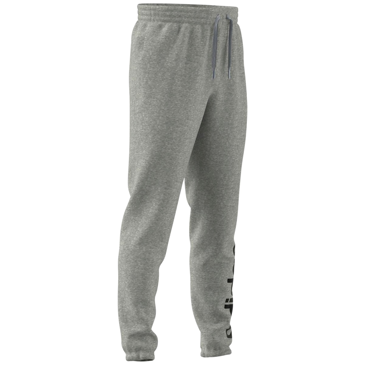 Adidas Essentials cuff logo pant - Heather Grey