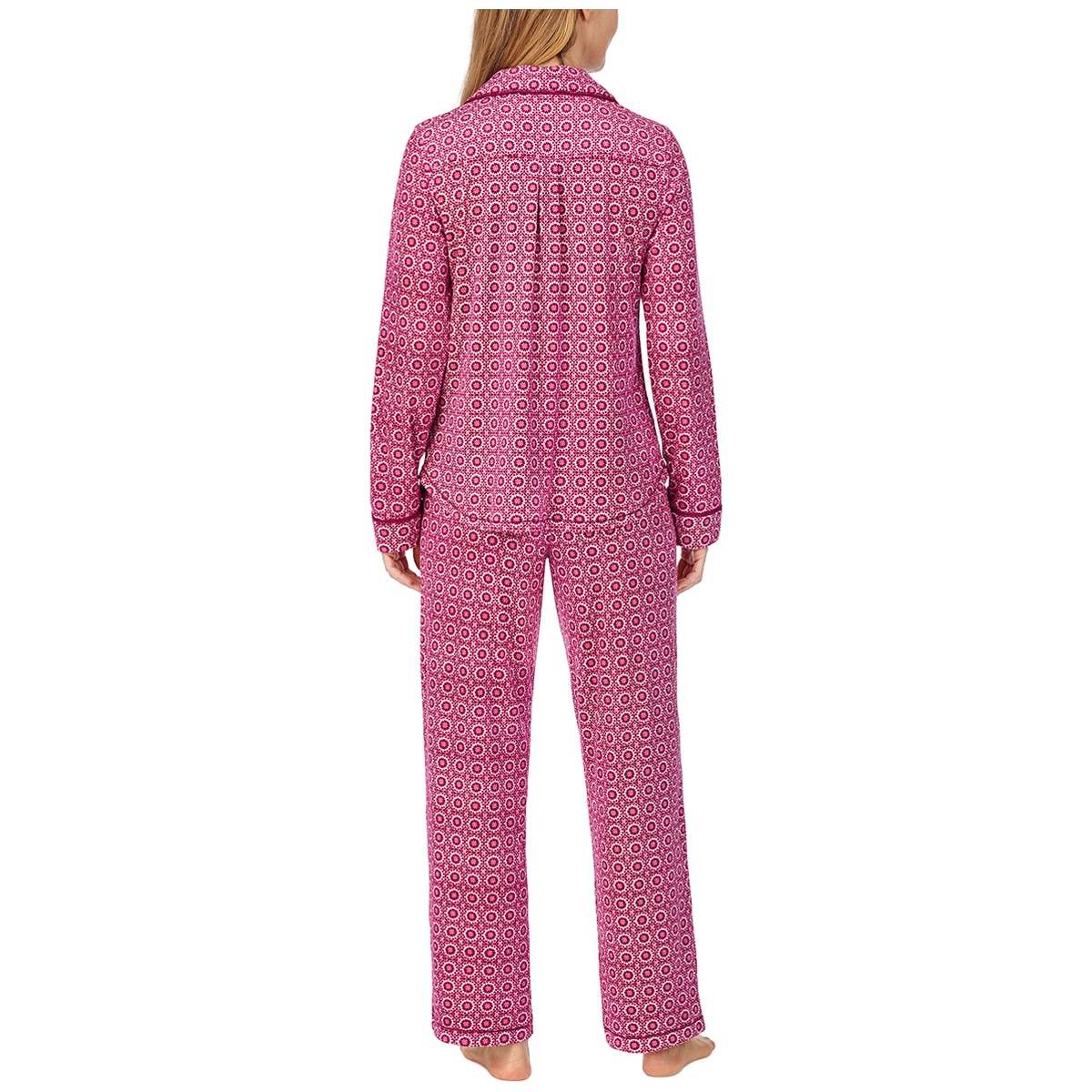 Carole Hochman Women's 2pc PJ Set - Red Print
