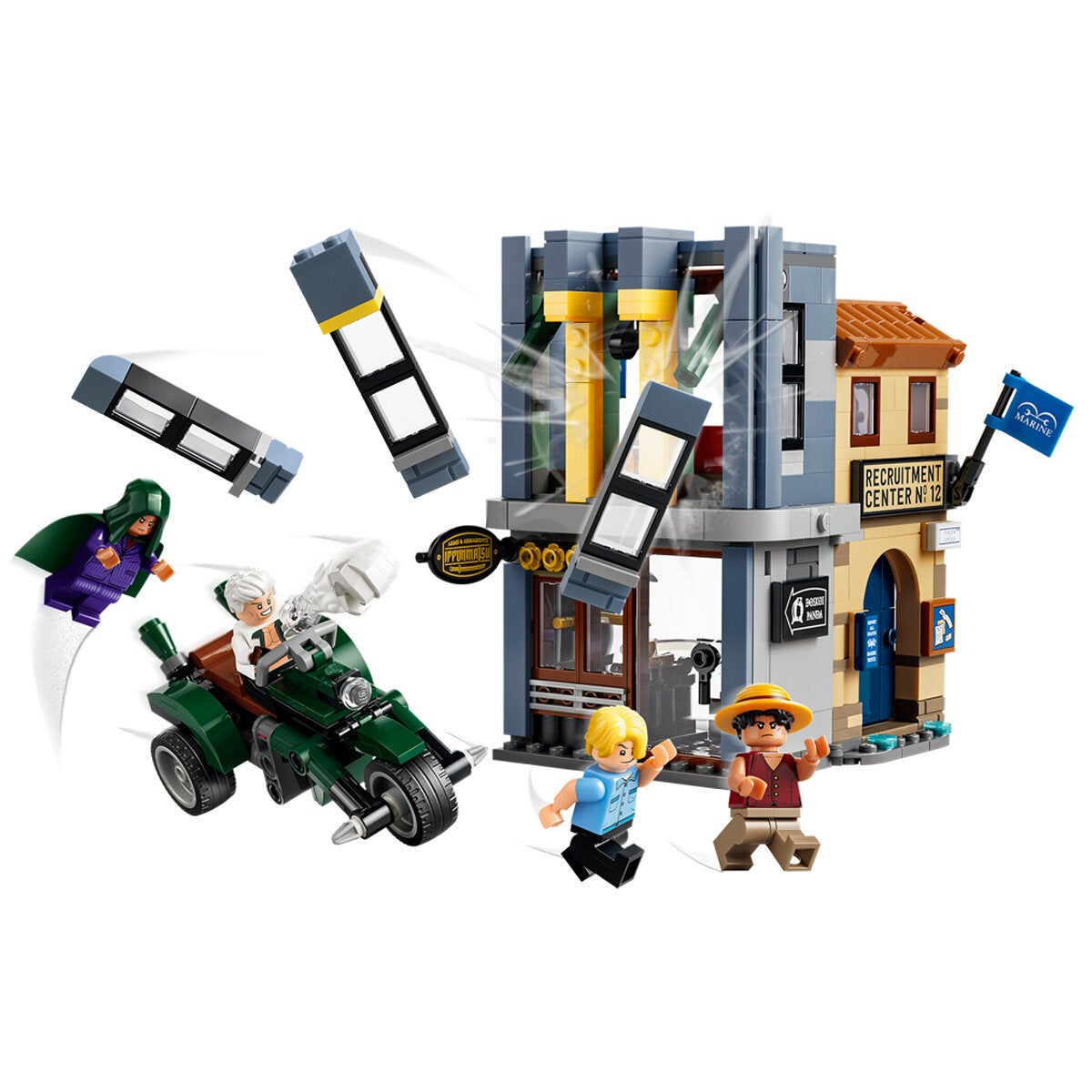 LEGO One Piece Showdown with Captain Smoker 75642