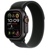 Apple Watch Ultra 2 GPS + Cellular 49mm Black Titanium Case With Black Trail Loop S/M