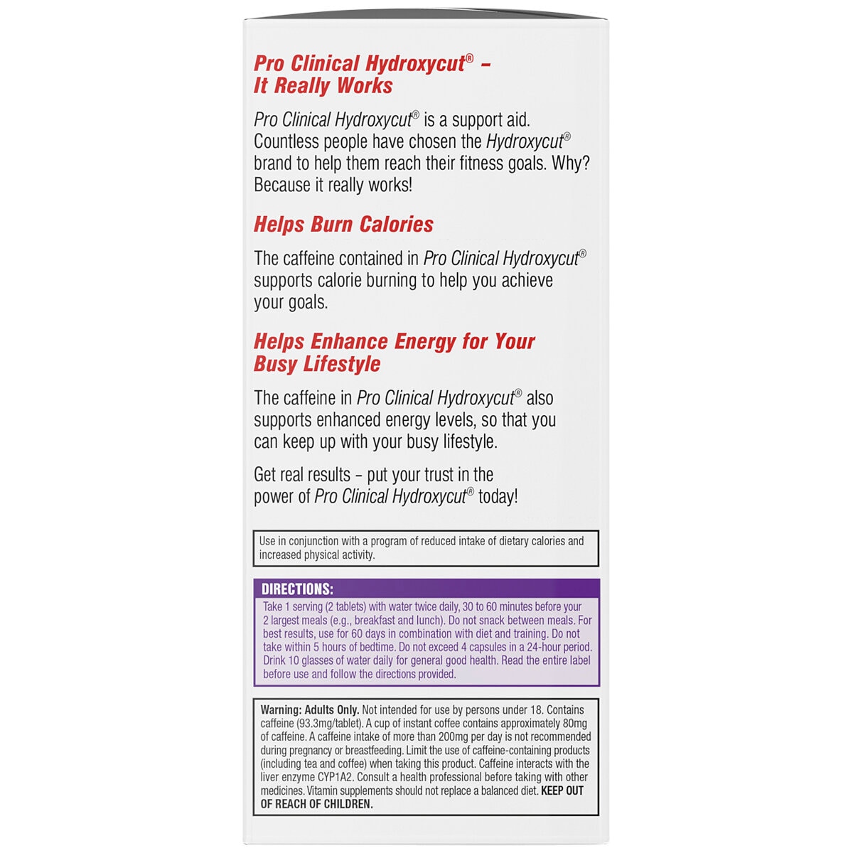Hydroxycut Pro Clinical Fat Burner