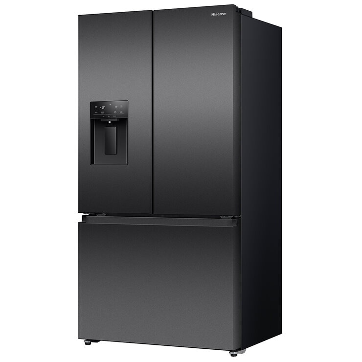 Hisense 634L PureFlat French Door Fridge Dark Steel HRFD634BW