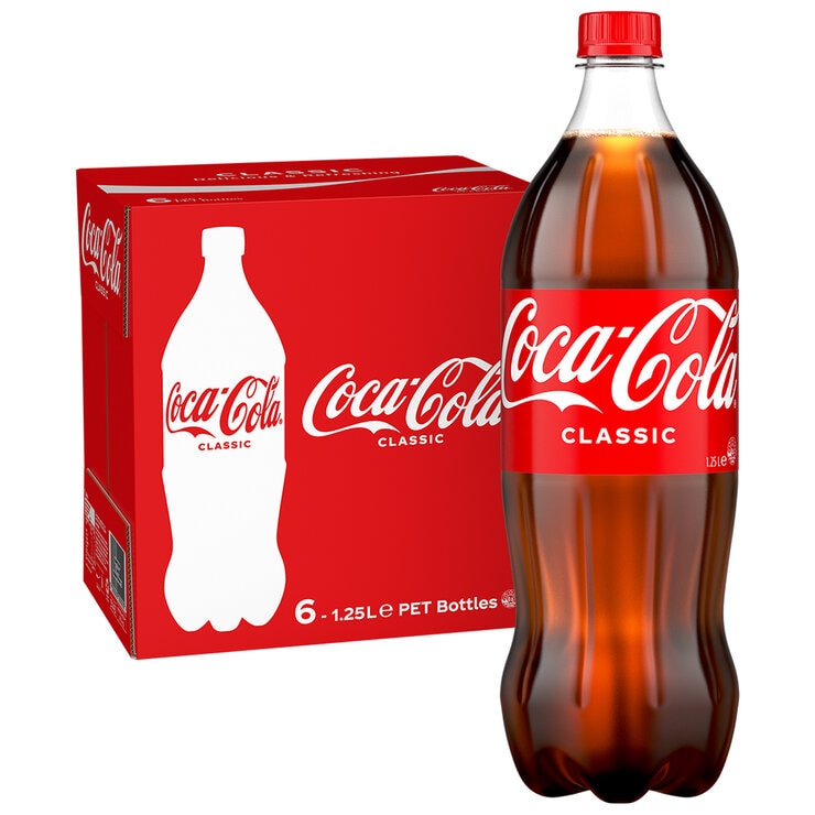 Coca Cola Classic 6 x 1.25L