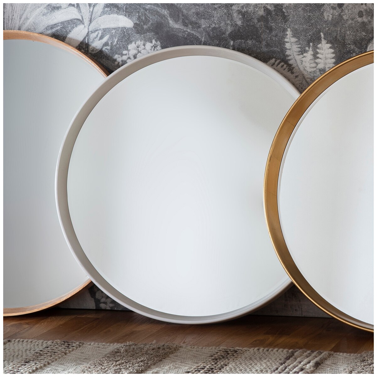 Hudson Living Harvey Round Mirror 950 x 950 mm