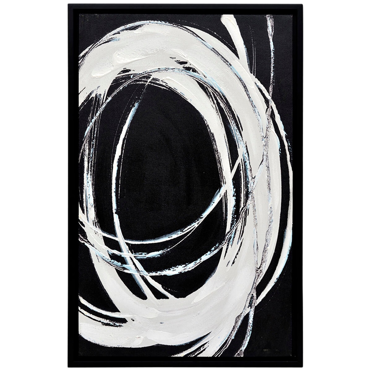 Cafe Lighting and Living Gone With The Wind Canvas Painting, Black-White/