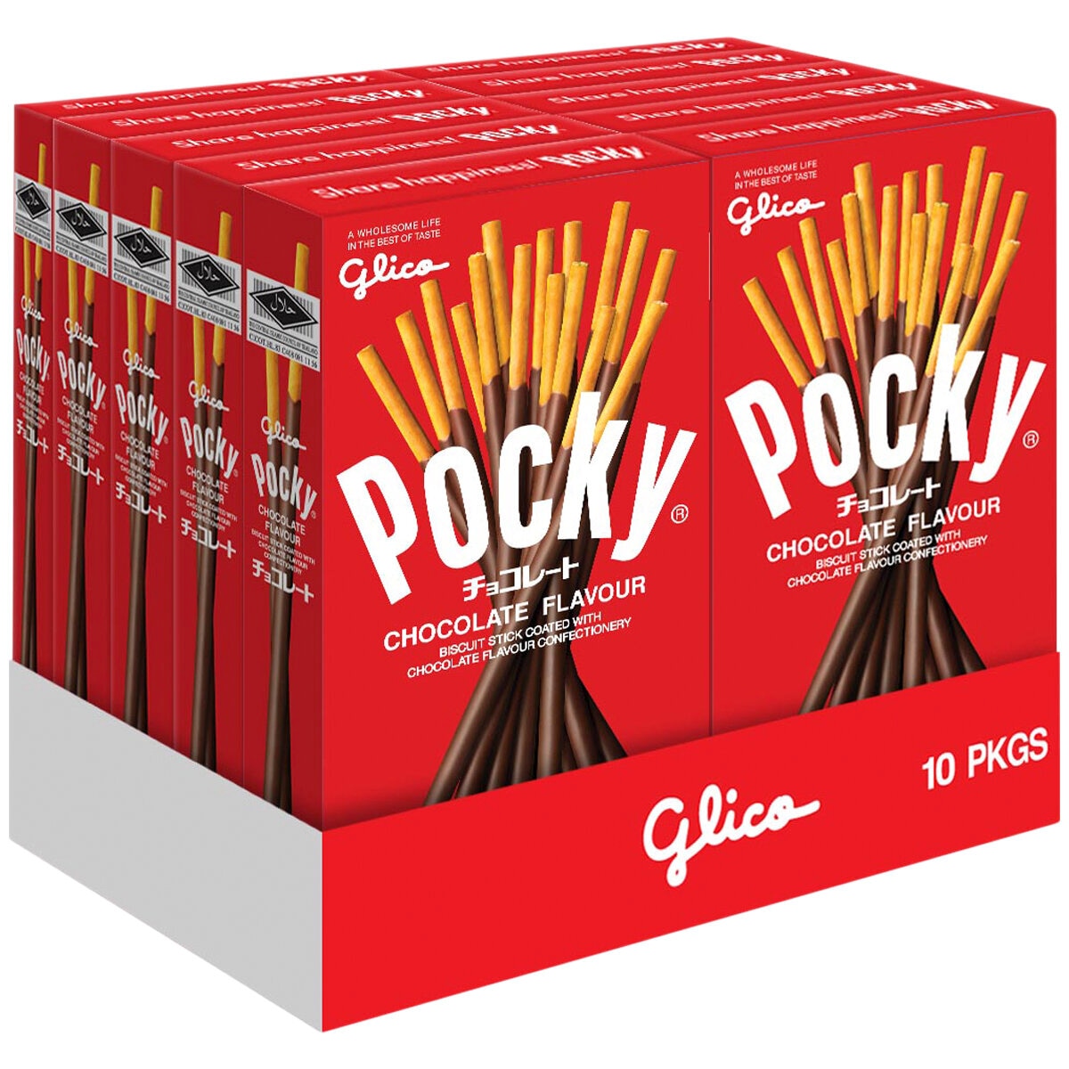 Glico Pocky Chocolate 10 X 47 gram