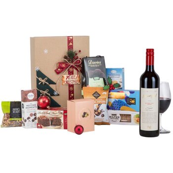 Interhampers Merry Xmas Red Gift Hamper