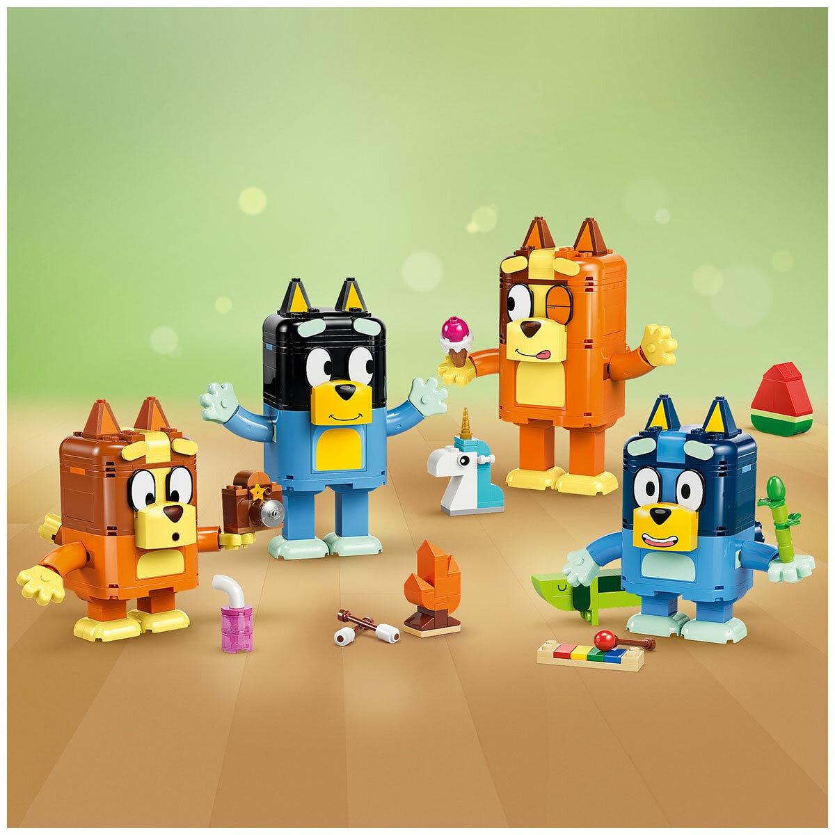 LEGO Bluey Brick-Built Bluey Family Toy Figures Set 11217 LEGO Bluey Brick-Built Bluey Family Toy Figures Set 11217