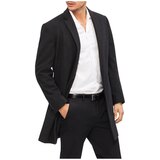 CK men's long coat - Charcoal