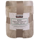 Kirkland Signature Plush Blanket King