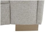 Synergy Home Furnishings Fabric Sectional With Ottoman