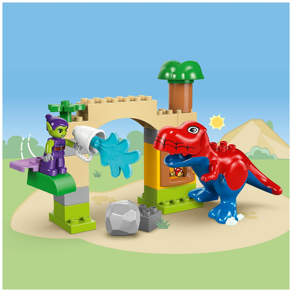 LEGO DUPLO Marvel Dinosaur Spidey-Rex vs. Green Goblin 10463/