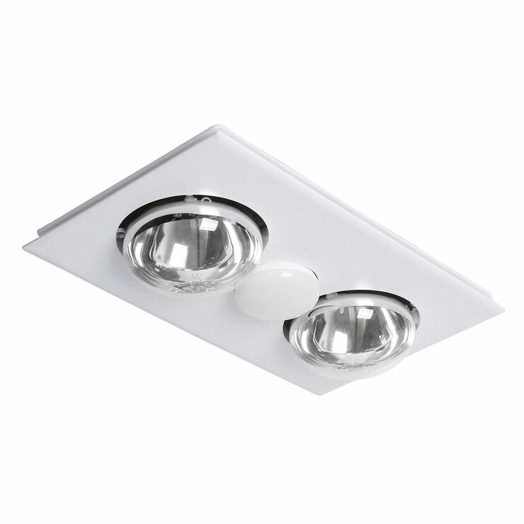 Martec Striker 2 Bathroom Heater and Exhaust Fan with Tricolour LED Light