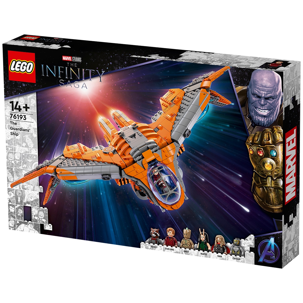 Lego Super Heroes The Guardians’ Ship 76193