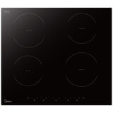 Midea 60cm 4 Zone 7200W Induction Cooktop Black MC-IF7216G4-A1