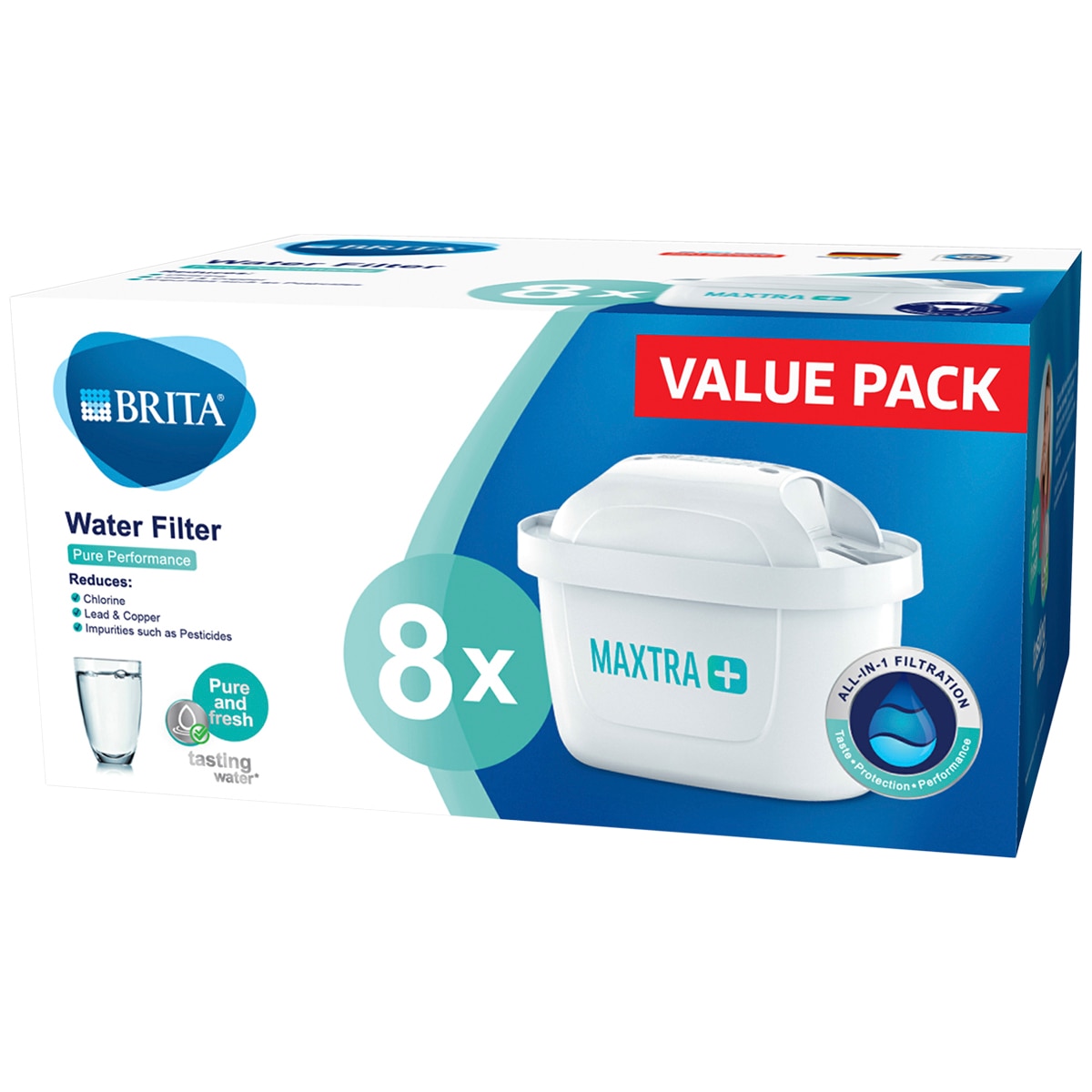 Brita Maxtra+ Filters 8pk