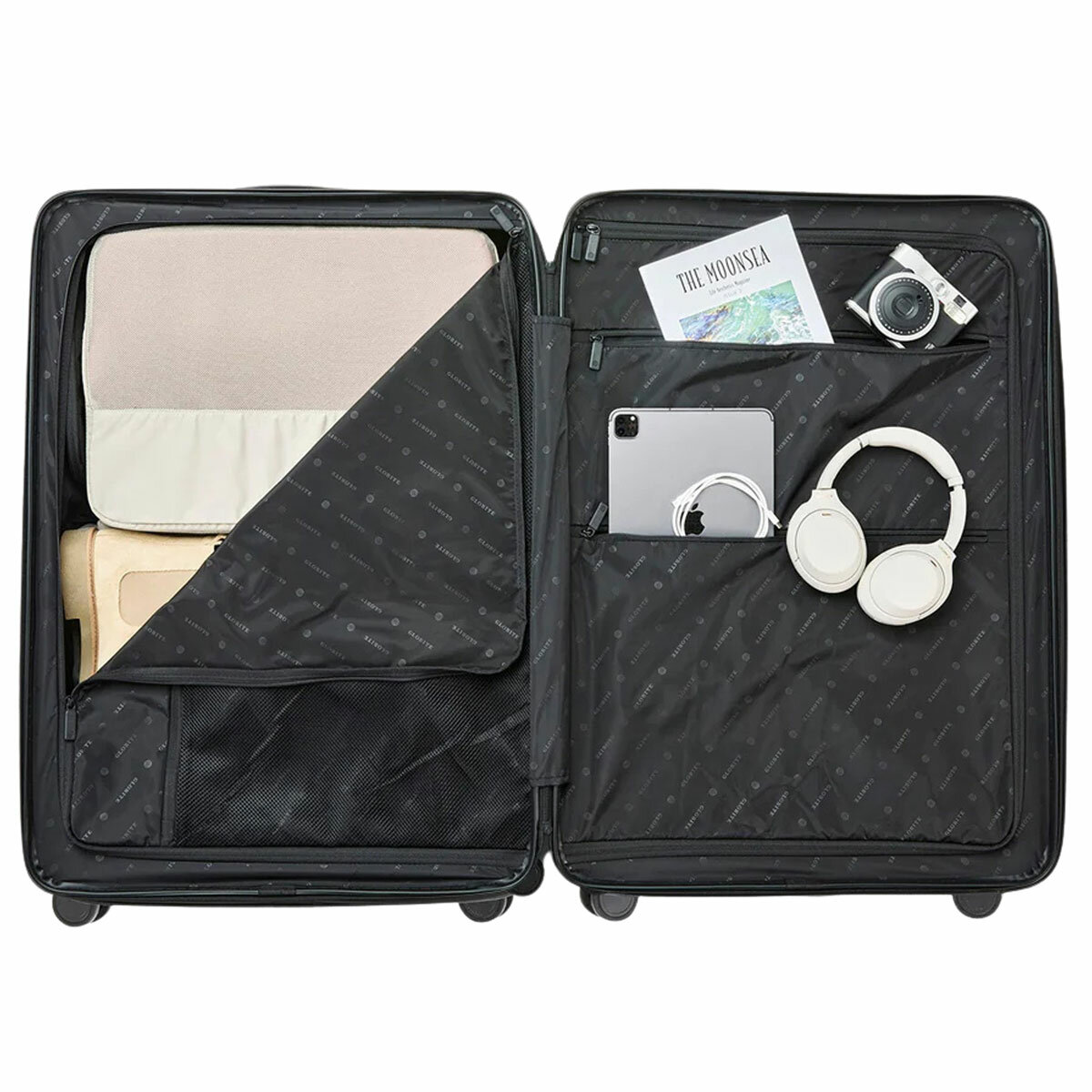 Globite 2 Piece Luggage Set With 4 Piece Packing Cube