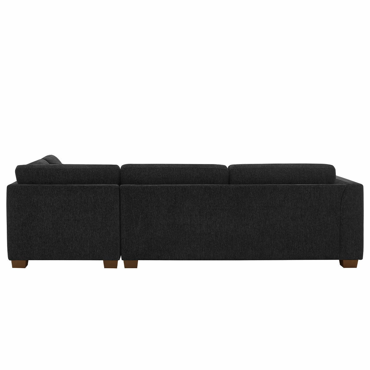 Thomasville 3 Piece Fabric Sectional With Storage Ottoman Thomasville 3 Piece Fabric Sectional With Storage Ottoman