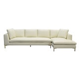Moran Pico 3.5 Seater Sofa With Right Chaise Sterling Vanilla