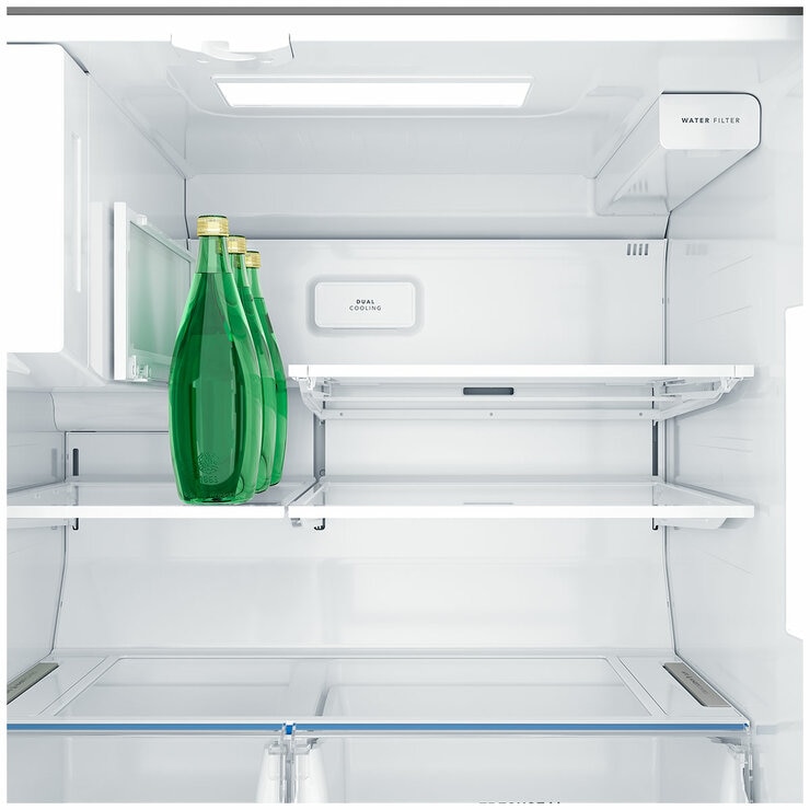 Westinghouse 609L French Quad Door Fridge Matte Black WQE6170BB Westinghouse 609L French Quad Door Fridge Matte Black WQE6170BB