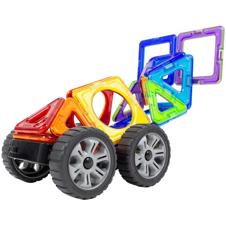 Magformers Amazing Wheels Vehicle Construction Set 41pc Costco Australia