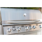 Urban Islands  304 Stainless Steel 38" 5 Burner Cart LP