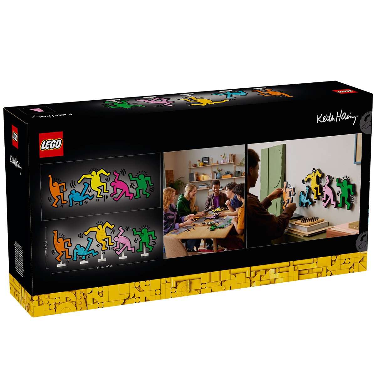 LEGO Art Keith Haring – Dancing Figures 31216