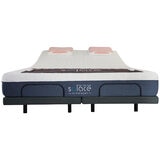 Solace Himalayan Mattress + Better Sleep Adjustable Base Full King Charcoal Grey