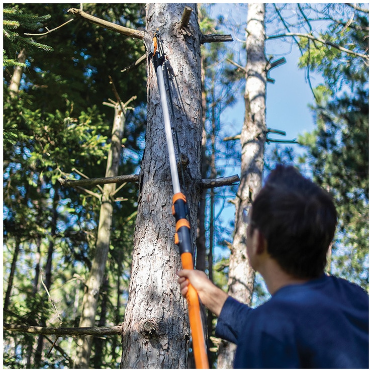 Fiskars PowerLever Extendable Pole Saw & Pruner Costco Australia