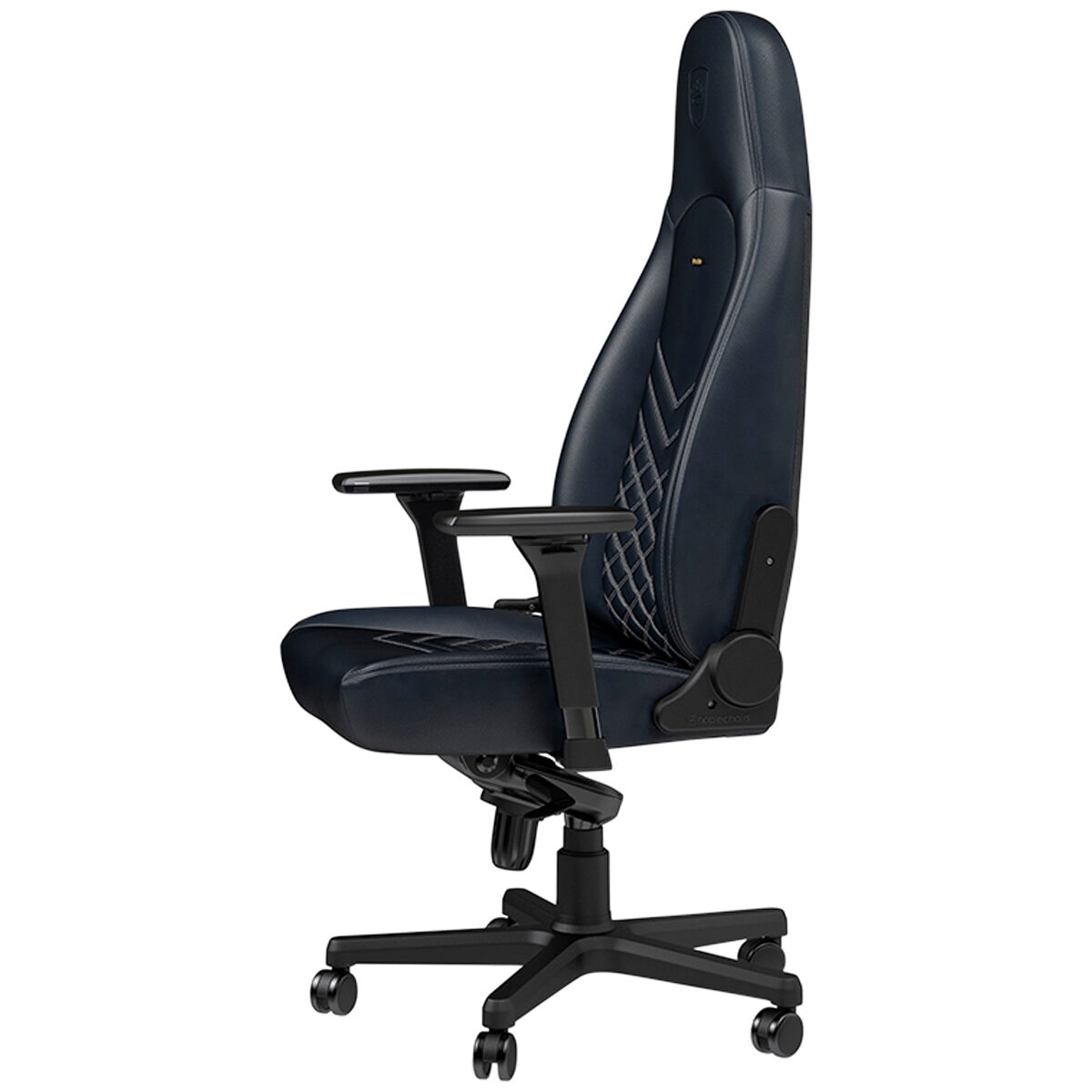Noblechairs ICON Gaming Chair Real Leather Midnight Blue Graphite