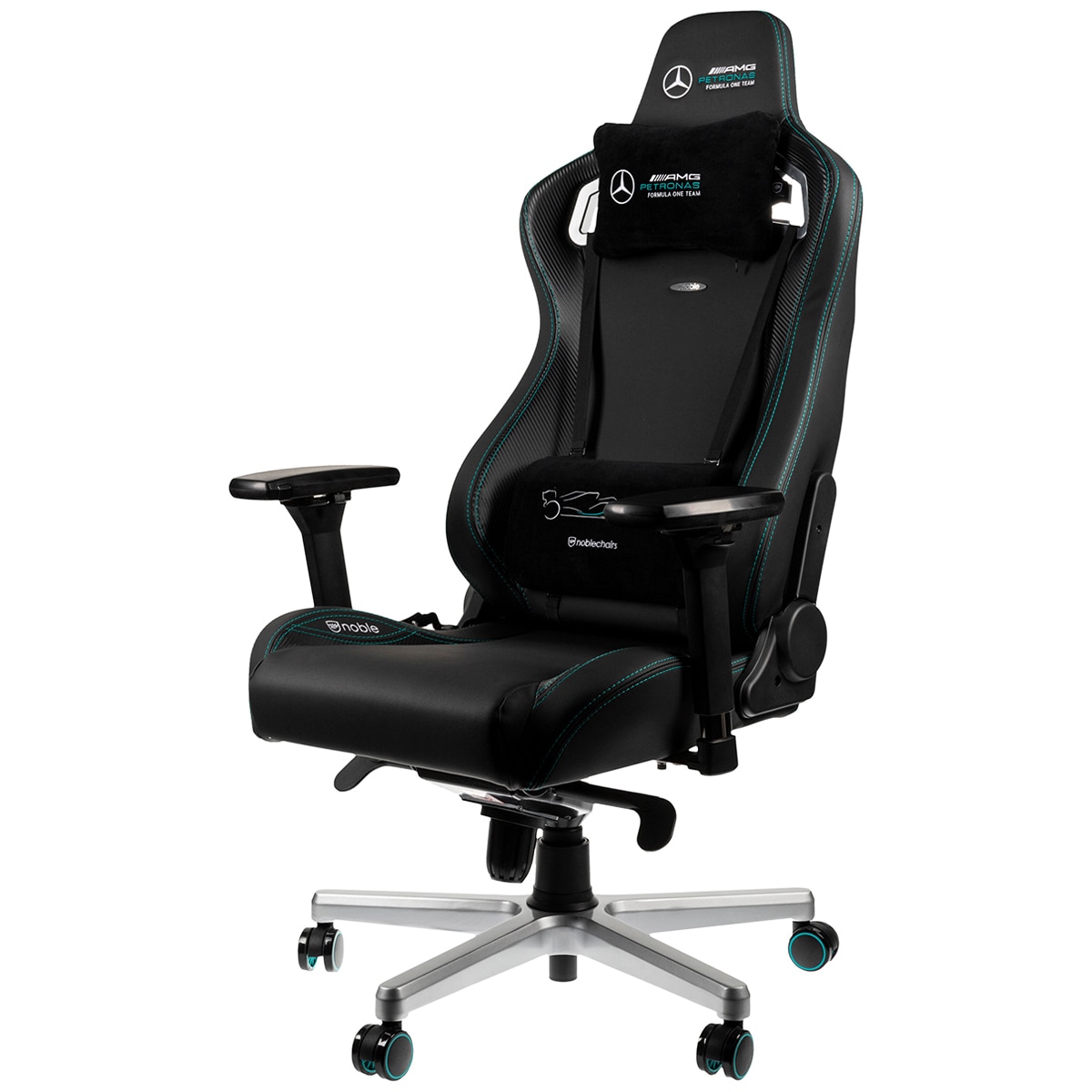 Noblechairs EPIC Mercedes-AMG Petronas F1 Team Gaming Chair Black