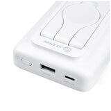 ALOGIC Lift 4-in-1 MagSafe Compatible Wireless Charging 10,000mAh Power Bank White