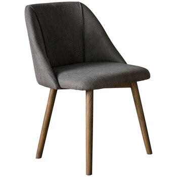 Hudson Living Elliot 2 pack Dining Chairs Slate Grey