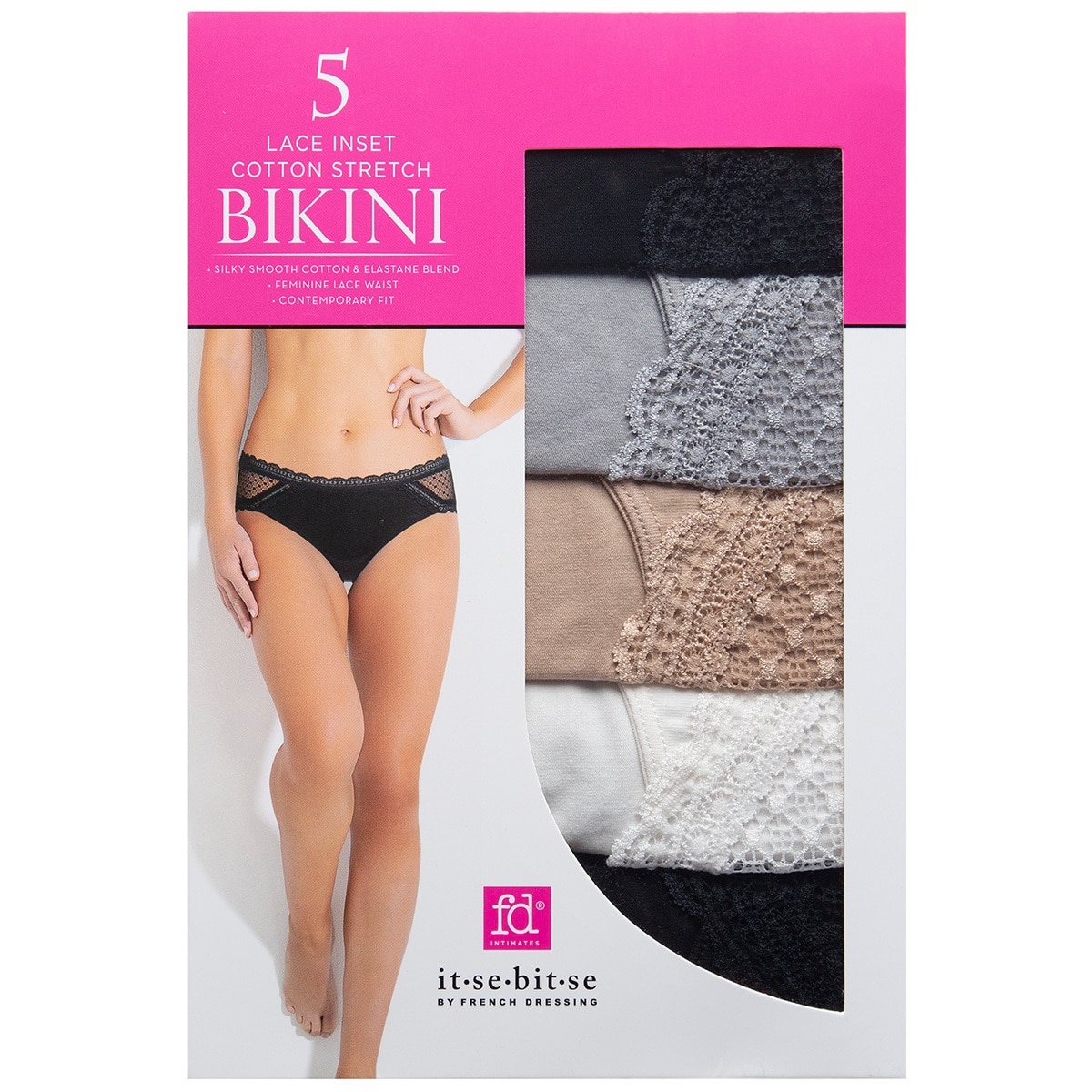 It.Se.Bit.Se Women's Bikini 5pk Large