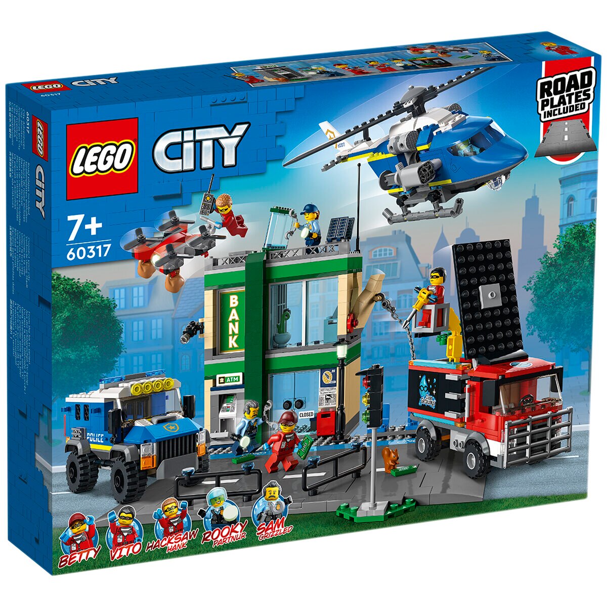 LEGO City Police Chase at the Bank 60317