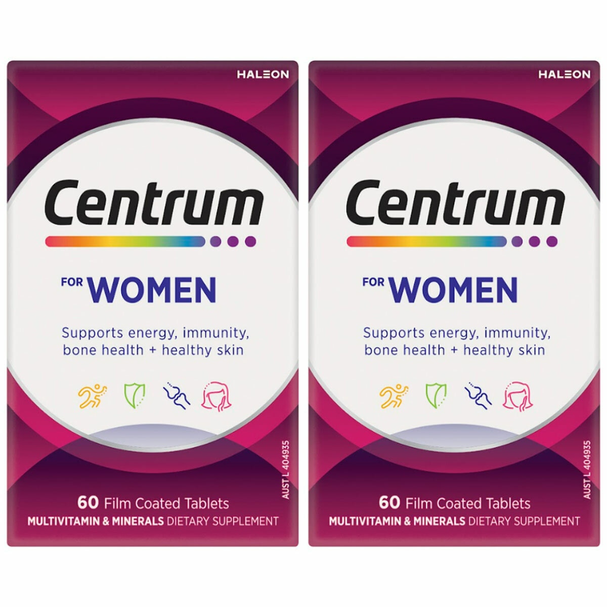 Centrum Women Multivitamin 2 x 60 Tablets Centrum Women Multivitamin 2 x 60 Tablets