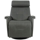 Moran Fjords Rome Relaxer Large Rocker Recliner Dark Grey