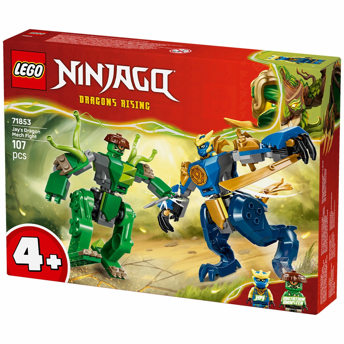 LEGO NINJAGO Jay’s Dragon Mech Fight 71853