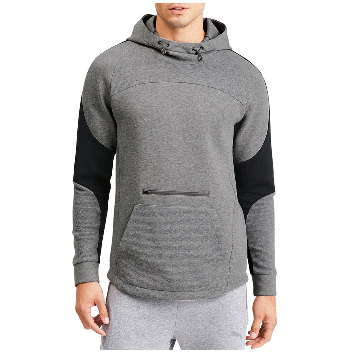 Puma Evostripe hoodie - Heather Grey