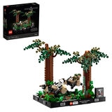 LEGO Endor Speeder Chase Diorama 75353
