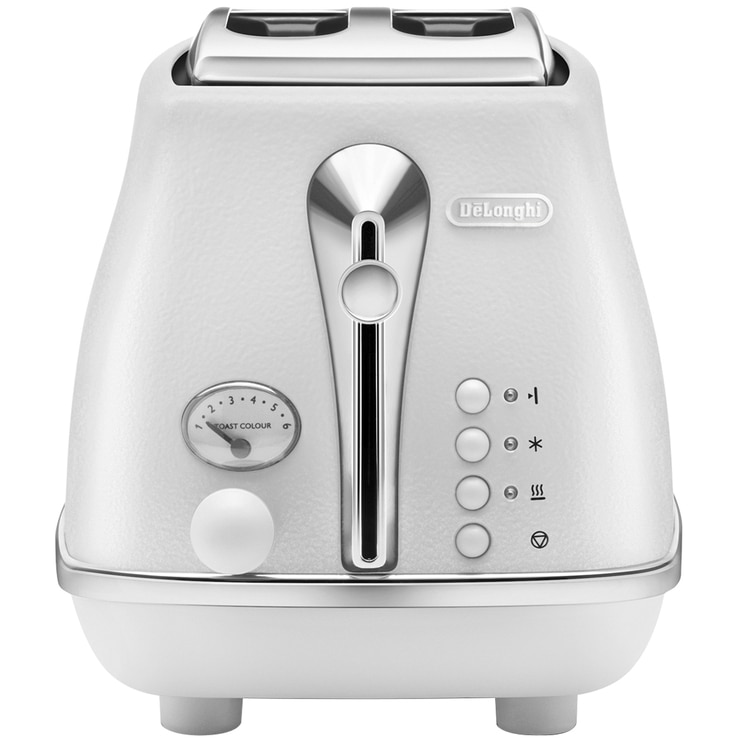 Delonghi Icona Elements White 2 Slice Toaster CTOE2003W Costco Australia